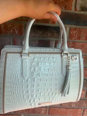 Brahmin Small Finley Sea Salt